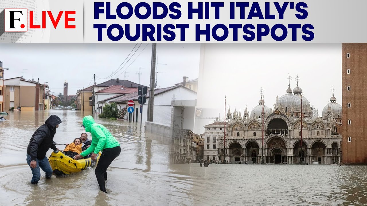 Floods Hit Northern Italy as Landslide Sweeps Away Homes | Firstpost Live | N18G