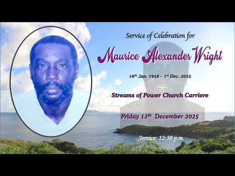 A Celebration of life for Maurice Alexander Wright