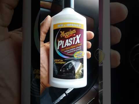 How to Clean Gauge Cluster with Meguiars Plastx