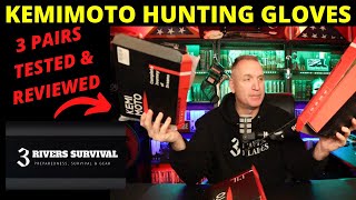 3 SETS OF KEMIMOTO Heated Hunting Gloves: Tested and Reviewed !
