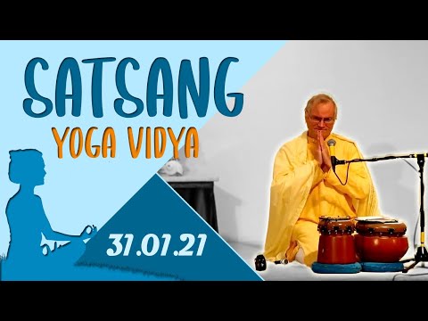 Satsang + Meditation, Mantra und Kirtan mit Sukadev - Yoga Vidya Ashram Live 07:00 - 31.01.2021