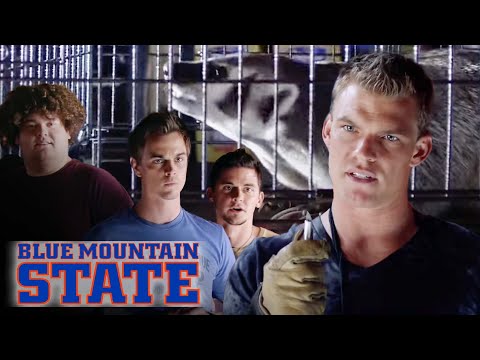 Thad Unleashes Overland U's Badger on the BMS Campus | Blue Mountain State