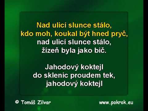 Jahodový koktejl - Dalibor Janda, DEMO, Karaoke, instrumental z www.svetkaraoke.cz