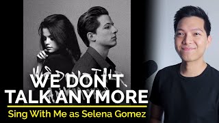 Download lagu We Don't Talk Anymore (Male Part Only - Karaoke) - Charlie Puth ft. Selena Gomez mp3 Download lagu We Don't Talk Anymore (Male Part Only - Karaoke) - Charlie Puth ft. Selena Gomez mp3