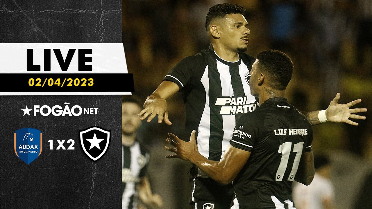 LIVE | Pós-Jogo de Audax 1 x 2 Botafogo pela Taça Rio e repercussão do resultado