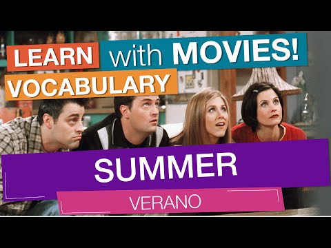 Vocabulario en inglés basico: 'SUMMER'