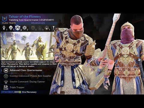 MERCENARY LEADERS MEET CAPTAIN BARANOR!!