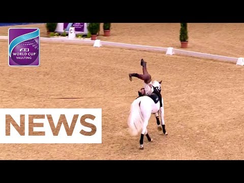 Title defense despite last-minute horse change! | FEI World Cup™ Vaulting FINAL