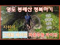 자린이의 영도 봉래산 정복하기 업힐과 싱글길 좌충우돌 라이딩
