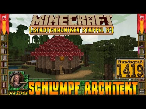 Minecraft #1419 -Stadtchroniken- Schlumpf Architekt [HD+Deutsch]