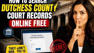 How to search Dutchess County court records online free
