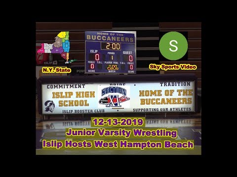 12132019 HD. Full Match. Islip J.V. host West Hampton Beach in a League Match