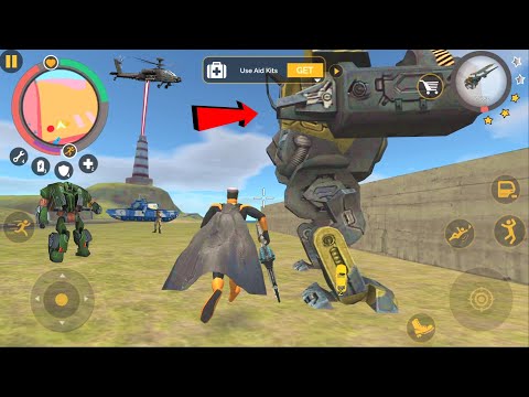 Naxeex Superhero (BD Ground Machine Enter Army Base)Huge Robot Machine in Base - Android Gameplay HD