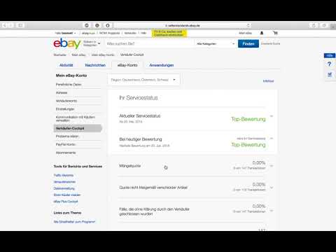 Ebay Shop #3 - Top Bewertung