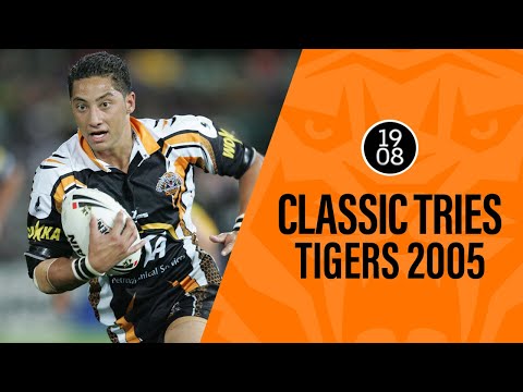 20 Classic Tigers Tries From the 2005 Premiership Year | NRL Throwback | Marshall, Farah & More