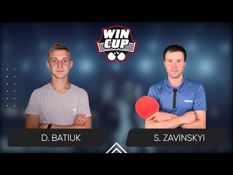14:30 Dmytro Batiuk - Serhii Zavinskyi West 3 WIN CUP 25.01.2024 | TABLE TENNIS WINCUP