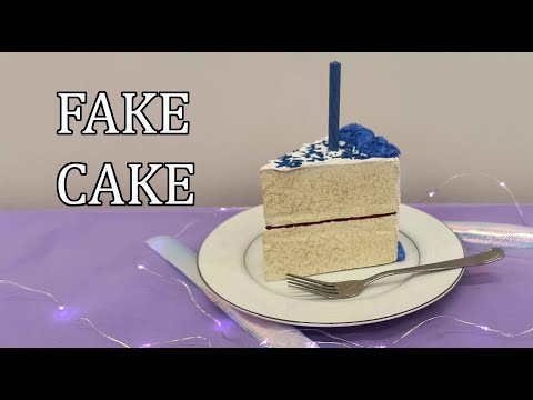 Building a Realistic Fake Cake Prop for the Stage ( Foam and Joint Compound)
