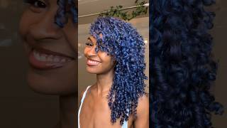 something fun 💙 #curlyhair #shorts