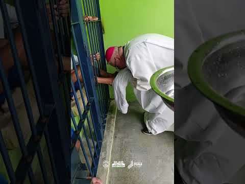 Celebração da Ceia do Senhor na Penitenciária Dom Abel Alonso Núñez, em Bom Jesus – PI.