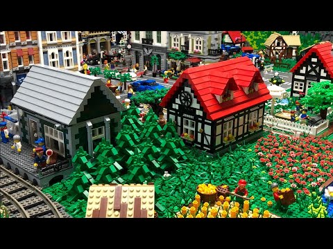 Bau einer Lego Stadt Teil 44. - Nadelbäume (und Zukunftspläne)