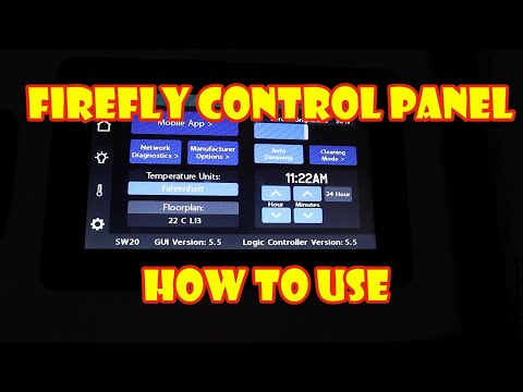 Firefly control panel - How to use it