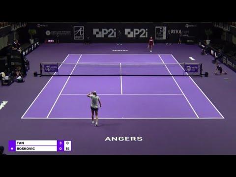 Live Tennis Coverage Harmony Tan 🇫🇷 vs Lea Boskovic 🇭🇷 WTA 125K Angers France R1