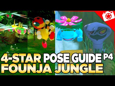 Founja Jungle 4-Star Pose & Request Guide | New Pokemon Snap
