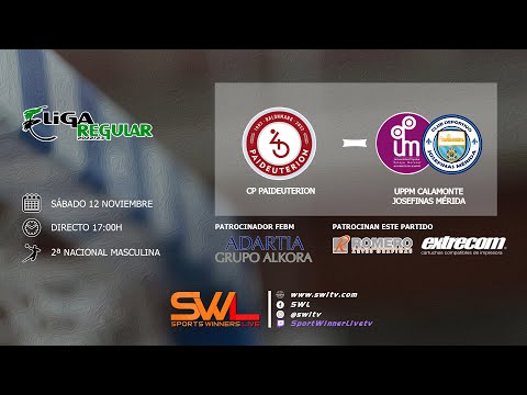 CP Paideuterion - Calamonte/Josefinas | 2ª Nacional Masculina | 5ª Jornada | 12/11/2022
