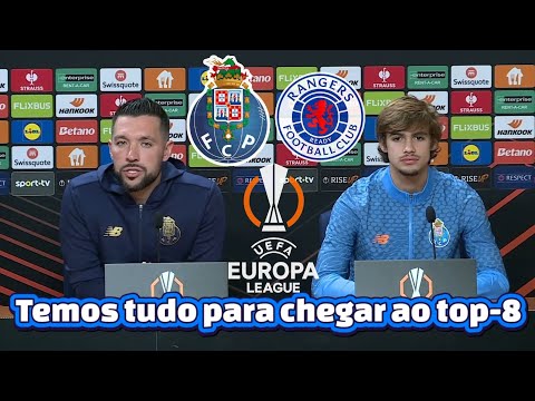 Press Conference Francesco Farioli and Rodrigo Mora – FC Porto vs Rangers – Europa League