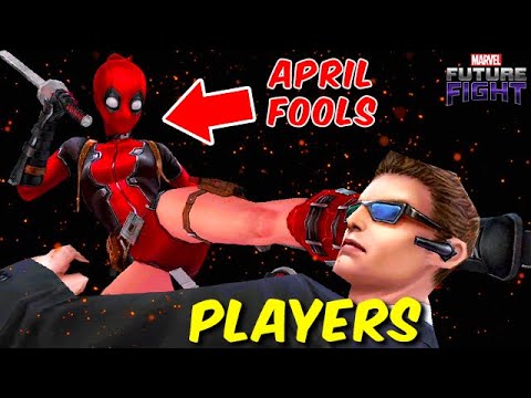 this is the first and should be the LAST april fool's update - Marvel Future Fight
