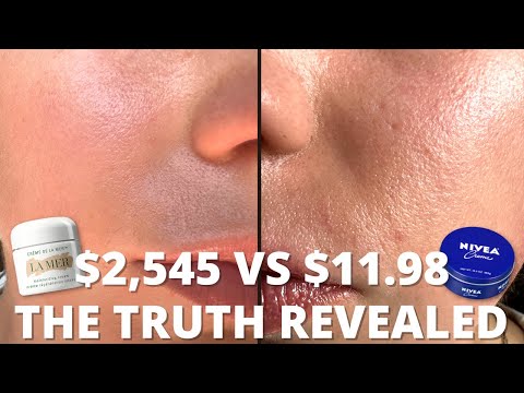 I Can't Believe My Skin After 60 Days!!! La Mer VS Nivea Dupe