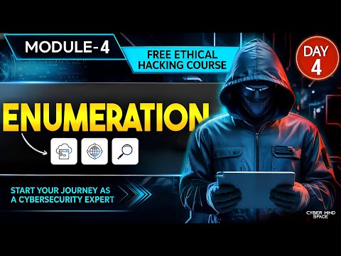 Module 04: Enumeration in Ethical Hacking | Active Directory, NetBIOS, DNS, LDAP, SNMP | Hindi 2025