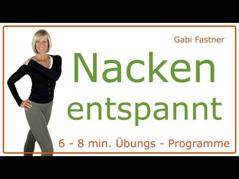 🔸8 min. Nacken entspannt | Schultern, Schultergürtel und BWS mobilisiert, ohne Geräte, im Stehen