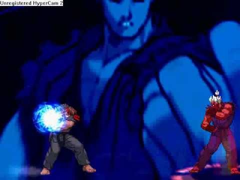 Evil Ryu vs Shin Gouki