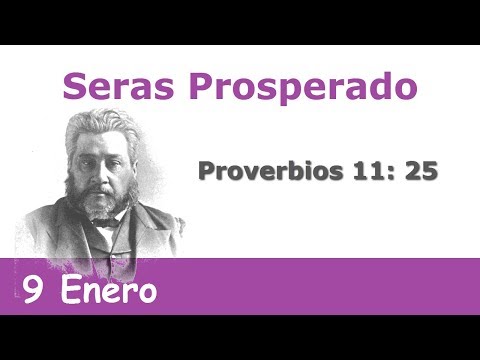 Seras Prosperado 9 Enero | Devocional La Chequera del Banco de la Fe Charles Spurgeon