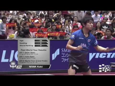 [20170617] MA Long vs NIWA Koki | MS-QF | Japan Open 2017 | Full Match