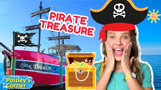 Pirate Adventure with Silly Miss Lily | Learn Parts of a Boat & Find Treasure | Fun Videos for Kids