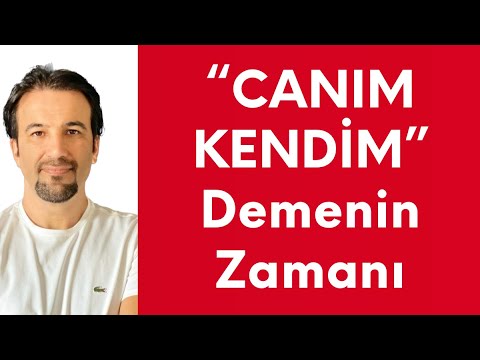 Canım Kendim Demenin Zamanı Resim