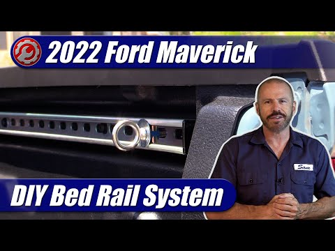 2022-2025 Ford Maverick: DIY Bed Rail Anchor System