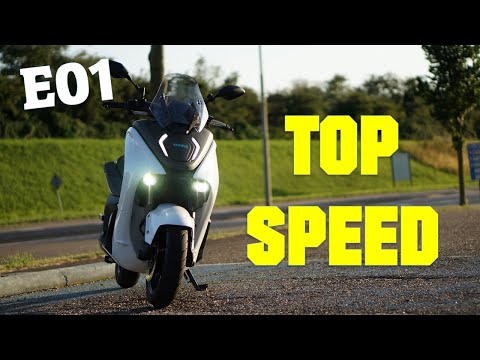 YAMAHA E01 CONCEPT - TOP SPEED INCL. GPS