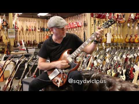 Guitar Close Up - Gibson Les Paul SG Tom Murphy Aged $2995