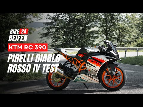 Pirelli Diablo Rosso IV Review on KTM RC390