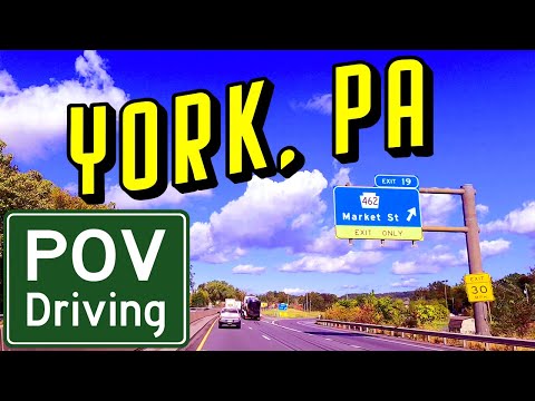 York PA | I-83 North from Maryland Line