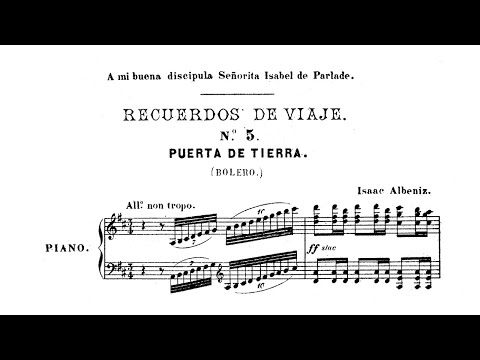 Albéniz: Puerto de tierra (Recuerdos de Viaje, Op. 71) - Alicia de Larrocha, 1962 Turnabout TV 34775