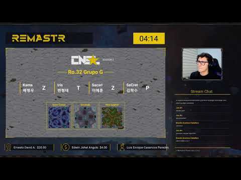 StarCraft Remastered CNSL 2 - Ro32 Grupo G (en vivo)