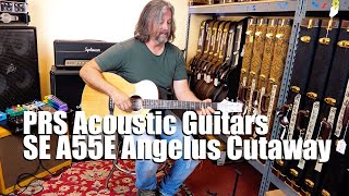 Video thumbnail for PRS Acoustic Guitar PRS SE A55E Unboxing + Demo by Wild West Guitars