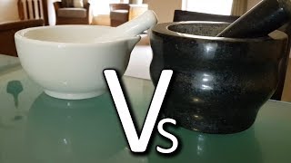 Granite Vs Porcelain Mortar and Pestle - Cole & Mason Review