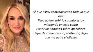 Carrie Underwood - That Song That We Used To Make Love To (Letra en español)