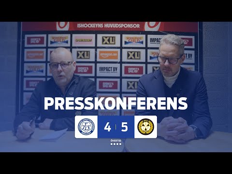Presskonferens: Leksand - Brynäs