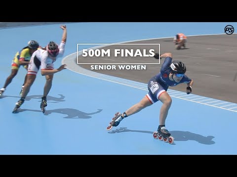 500m Finals Senior Women - Powerslide @ World Roller Games 2019